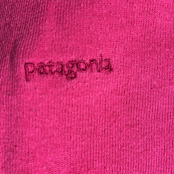 Vintage Patagonia Sweatshirt Pullover Sweater Unisex S Women’s M Barbie Pink - Picture 3 of 17